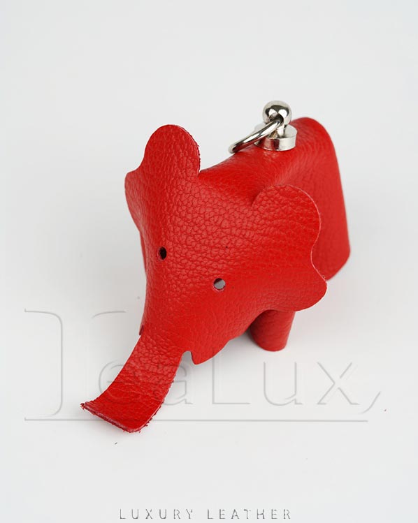 LEALUX ELEPHANT KEYCHAIN - Red